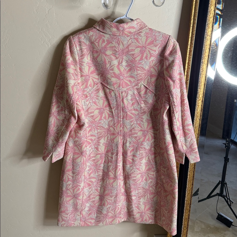 ELIE TAHARI Vintage Floral Coat - Picture 3 of 16